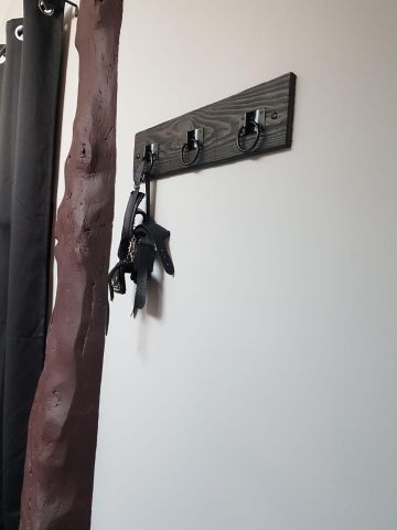 points d'accroche sur la mezzanine du gite BDSM en Drome